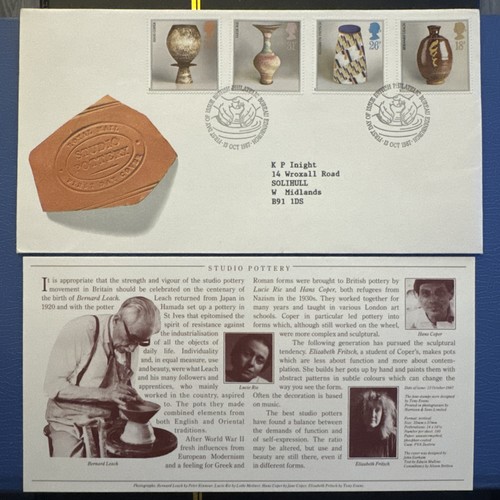 1987 studio pottery royal - studio, mail