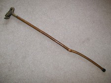 New Craftsman Hand Made Chinese Dragon Handle Walking Stick Hazel Shank 32J