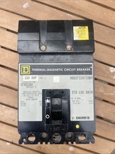 Square D MCCB 160 Amp Triple Pole 3 Phase 160A Series 2 i-Line Breaker SFA3160