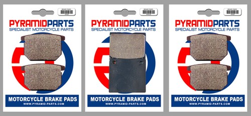 Front rear brake pads for - front,