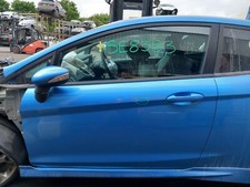 FORD FIESTA ZETEC 3DR 2009 DOOR N/S PASSENGER SIDE IN VISION BLUE 99