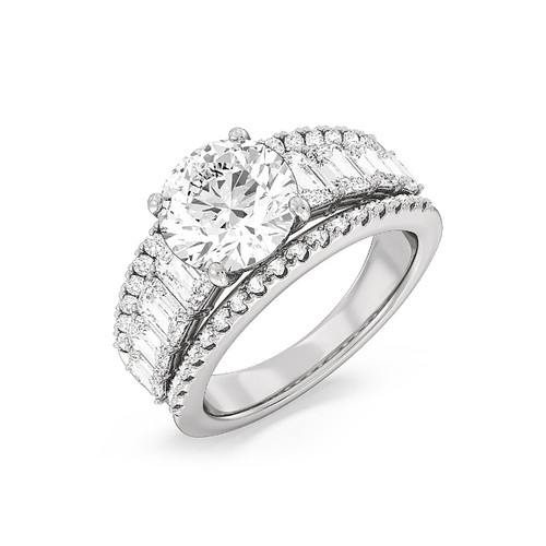 Diamond ring wedding lab - ring,