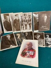 11 x old postcards, WW1