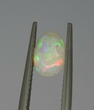 *0.96ct Loose Natural Solid Fiery Australian Oval Cab Gem,8.18mm x 6.06mm x 3.62