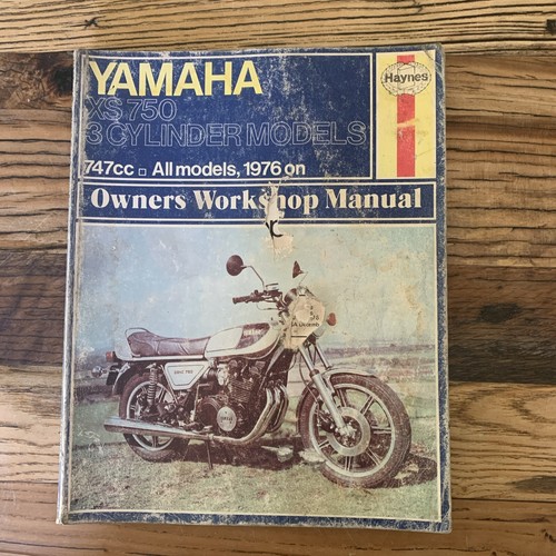 Haynes yamaha xs750 cylinder - 3,
