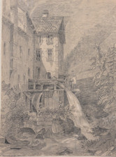 Antique Original charcoal