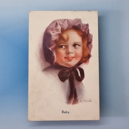 Artist signed postcard 1914 - postcard,