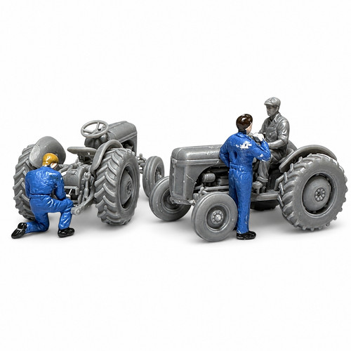 1939 ford tractor - tractor, figure