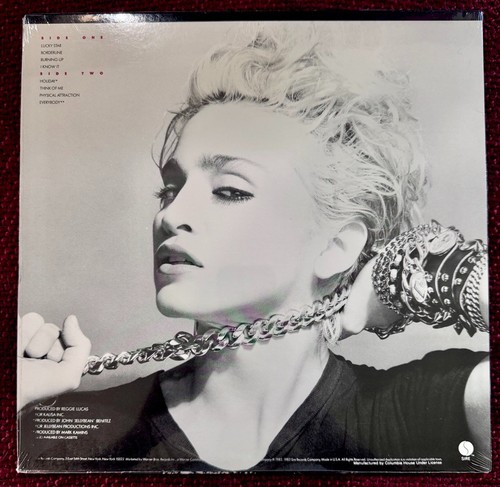 Madonna first album record - madonna,