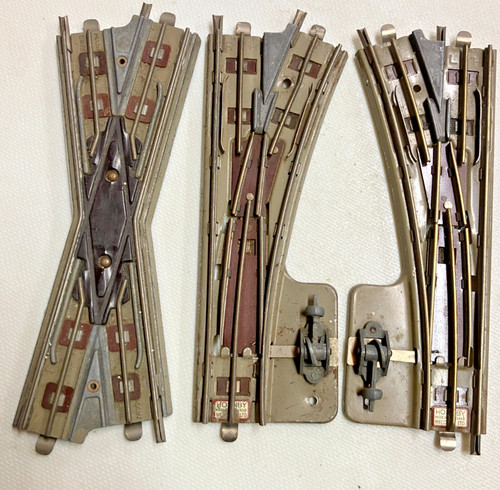 Vintage hornby dublo points - hornby,