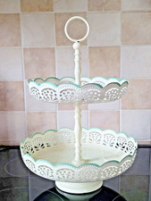 Laura Ashley Cream Lace Metal