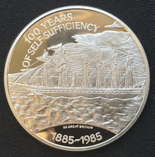Falkland islands silver - islands, £25