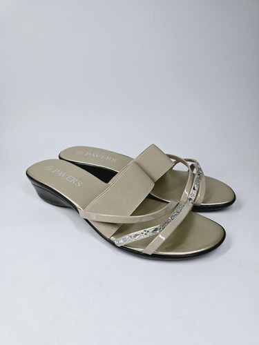 Pavers women sandals beige - women's,