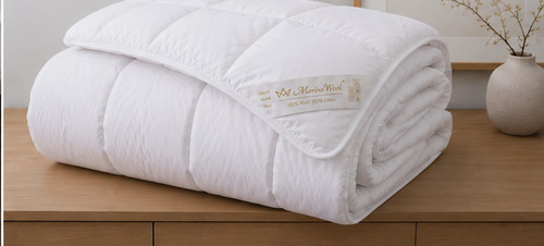 Merino wool duvet quilt - duvet,