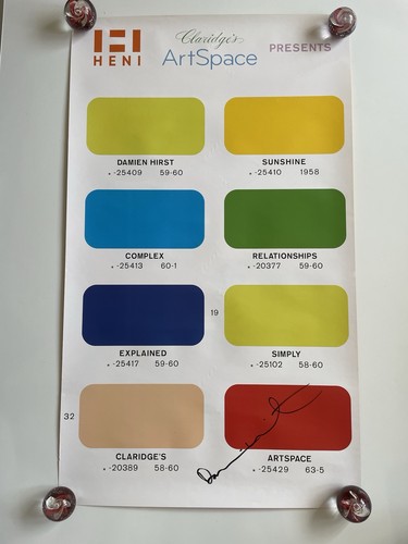 Damien hirst sunshine signed - sunshine,