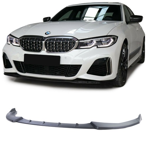 Front spoiler lip black - front,
