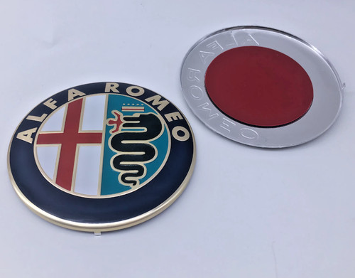 2pcs alfa romeo - of, arms
