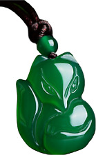 Jade Fox Fylgja Pendant