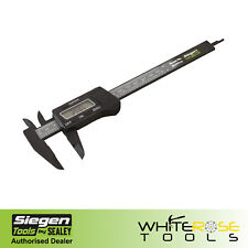 Siegen Digital Electronic Vernier Caliper 0-150mm(0-6") Sealey Measuring LCD
