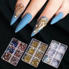 Shiny rhinestones flat - shiny, 3d