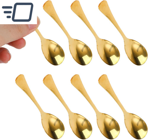8pcs mini stainless steel - 8pcs,