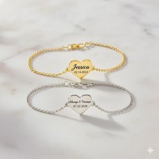 Custom Beautiful Heart Charm