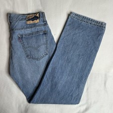 Levi’s 569 Loose Straight Fit Men’s Blue Jeans 32 Waist 34 Leg (fits 35x33)