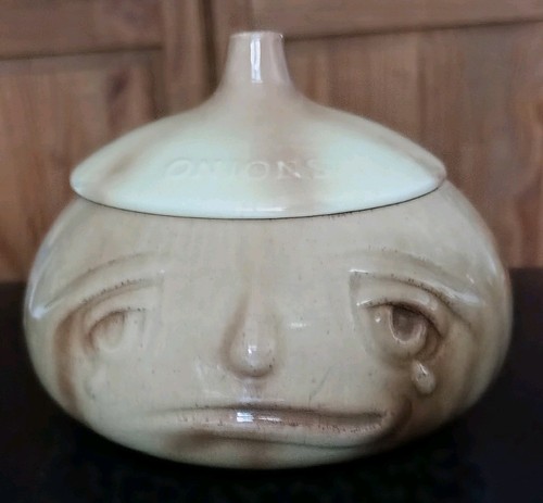 Sylvac onions face pot - sylvac,
