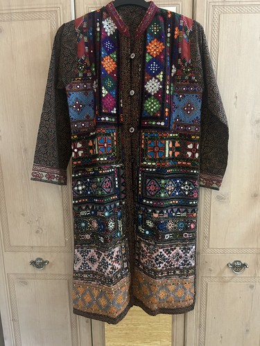 New patchwork embroidered coat - embroidered,