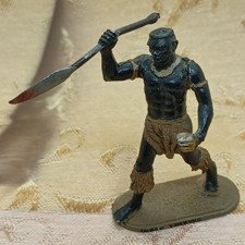 White Metal Standing Figure