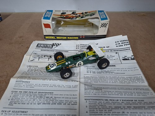 Scalextric vintage lotus - c8,