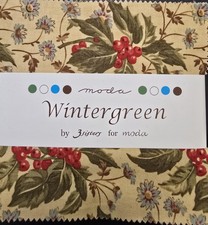 Moda Wintergreen Charm Pack 42 X 5 Inch SQUARES QUILTING