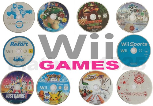 Nintendo wii games - disc,