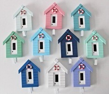 Coastal Wall Hanging Beach Hut