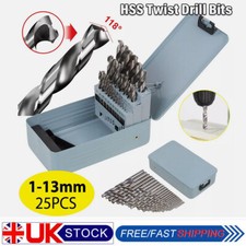 25PC HSS Cobalt Metal Drill
