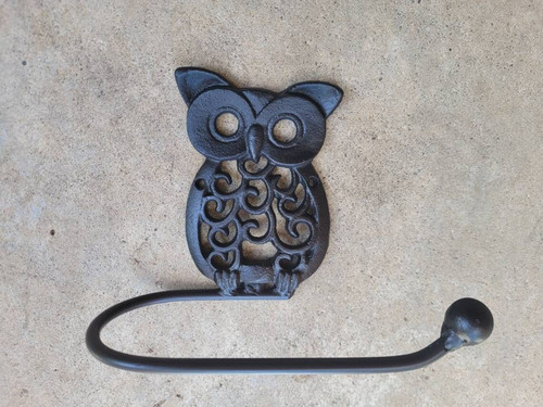 Iron owl bathroom toilet paper - iron,