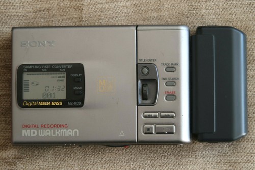 Sony r30 mini disc player - sony,