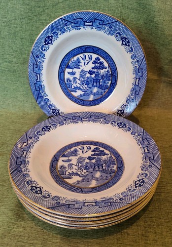 Vintage barratts willow blue - willow,