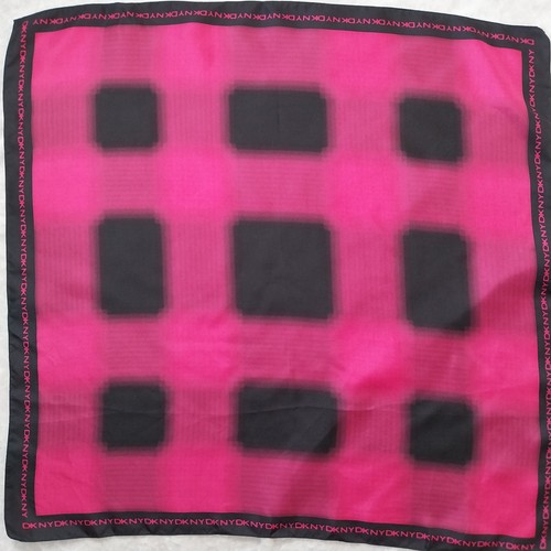 Dkny silk scarf logo - dkny,