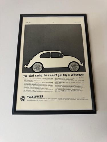 Framed original 1965 - 1965, classic