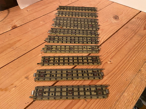 Hornby dublo rail track - 10,
