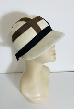 Vintage 1960s Cream Felt