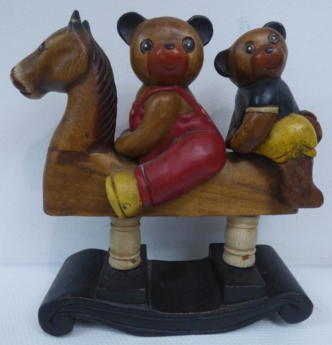 Vintage hand carved - carved, wooden