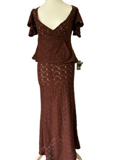 Vintage Early 1970s Biba Brown