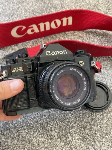 Canon with 50mm - canon, a-1