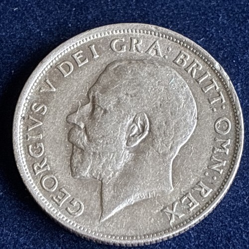1918 silver shilling - ,