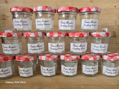 15x mini bonne maman 30g - 30g, empty