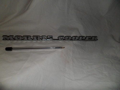 Morris cooper boot badge - cooper,