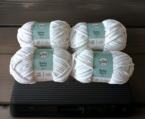 Crafty baby yarn ivory - crafty, yarn,