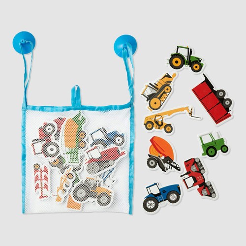 Farm machine bath stickers - farm,